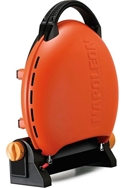 Napoleon TravelQ TQ2225PO Portable Gas Grill, 225 sq.in, Orange
