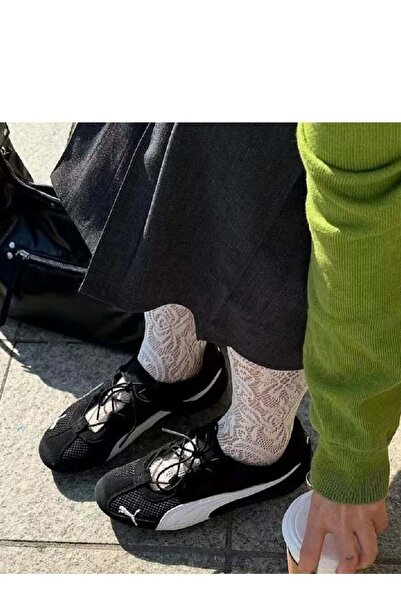 Puma Women's Speedcat GO WNS Breathable Mesh Lightweight Low-Top Sneakers - Black