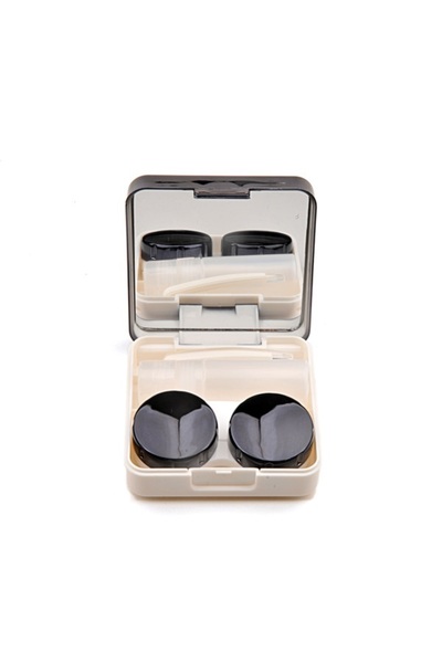 Optic Master Aynalı Lens Vantuzlu ve Cımbızlı Lens Kutusu Seti Siyah