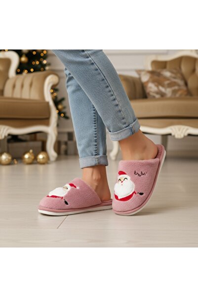 OEM Fluffy, warm and relaxing slippers for women, with Christmas motifs, L690