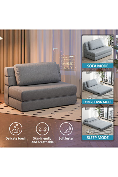 Sheinhome Foldable and portable sofa for sitting, lying down, or sleeping