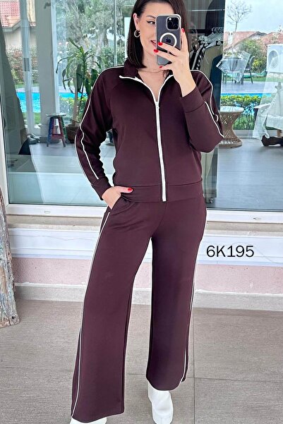 İnce Topuk Ara Piped Zippered Modal Set of 2 6K195