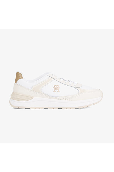 Tommy Hilfiger Casual Fashion Runner Lthr Women's White Sneaker