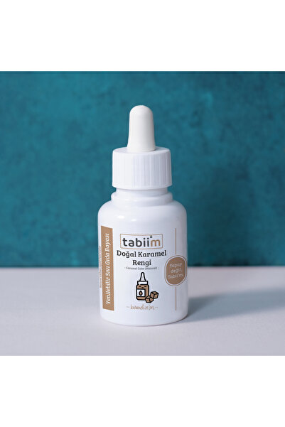 Tabii Store Tabii’m Yenilebilir Sıvı Gıda Boyası Doğal Karamel Rengi 20 Gr