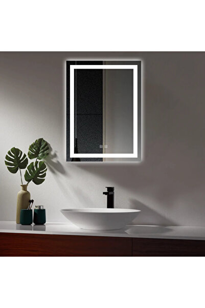 Smack Oglindă LED cu funcție de dezaburire EVDJ08, 80 x 60 cm