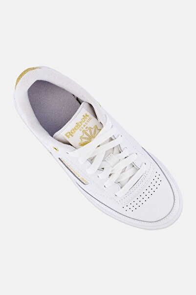 Reebok Women Club C 85 Lase Up Tennis Shoes, White