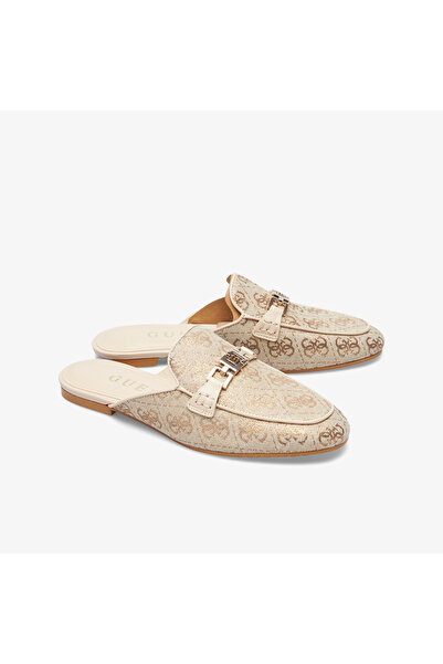 Guess Bommy2 Crackle Pu S019109 Kadın Sarı Terlik