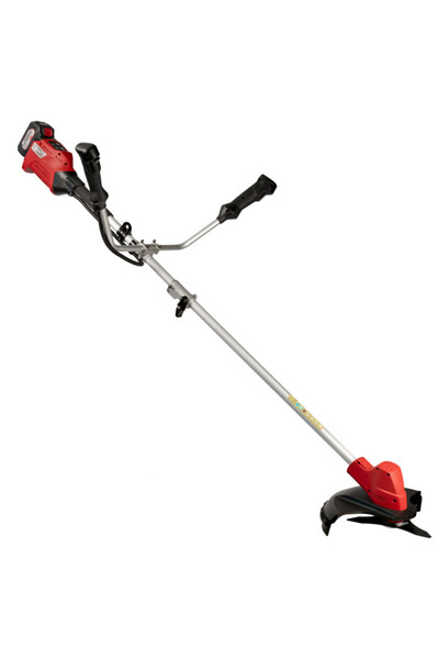 Raider RDP-BBC20 Foldable Trimmer compatible with 20V 4Ah Li-Ion battery, with blade and spool