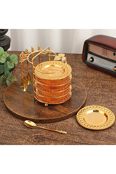 Noor ul-Islam Store Luxury European and American style fruit plate set kitchenware