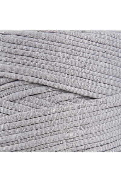 Bİ DÜNYA SHP Loren Combed Cotton Fabric Hand Knitting Yarn Gray - 26 - 34483