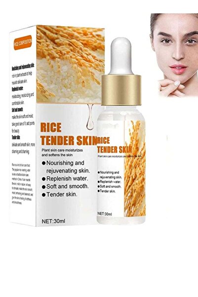 Arabest سيروم تبييض الأرز الأبيض، خلاصة مرطبة مضادة لحب الشباب، العناية بالبش...