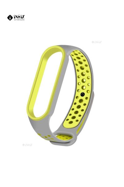 ineix حزام بديل من السيليكون الناعم من سلسلة Nike لساعة Xiaomi Mi Band 6