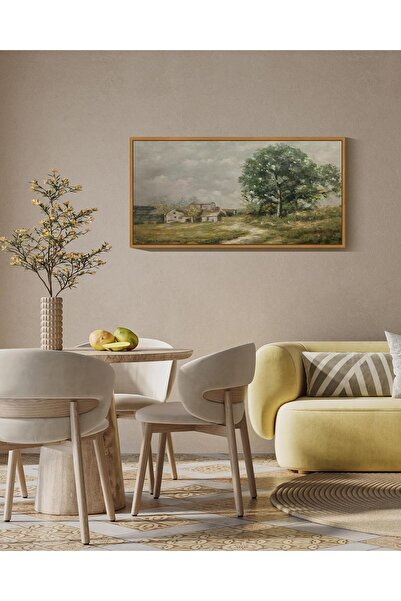 Emoda home Trove لوحة جدارية لمنظر طبيعي زهري من الوردة البيضاء – منظر نباتي ...