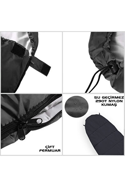 SAVAGE Sleeping Bag - Peak - Claret Red - Extreme -35C °   -Ys-535