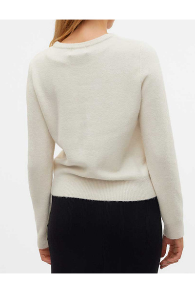 Aware by Vero Moda AWARE by VERO MODA button-down sweater, cream