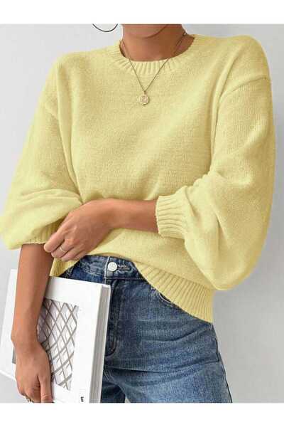FAVORİST Soft Knitted Cotton Sweater New Season