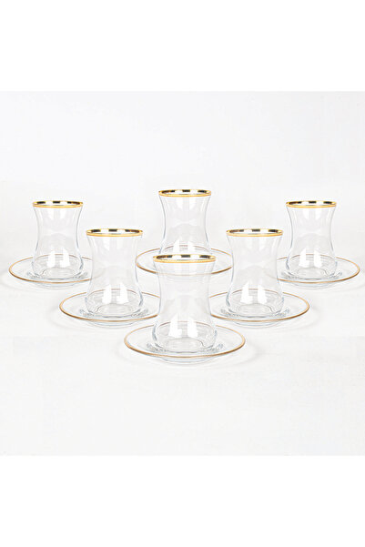 Rakle Avantgarde Gold 12 Parça Çay Seti - 150 ml