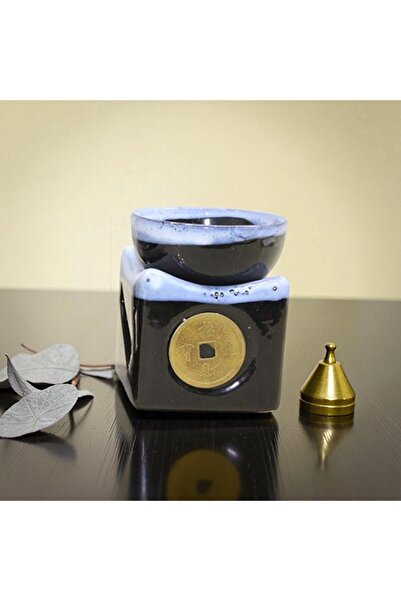 Kuzey Tacı Κεραμικό φωτιστικό αρώματος με μοτίβο Feng Shui Money Vip