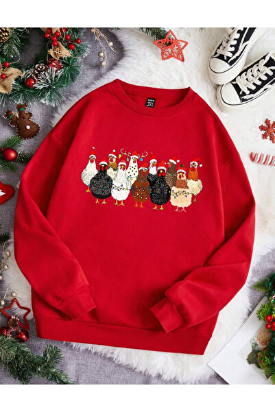 Sheya Shein blouse, red