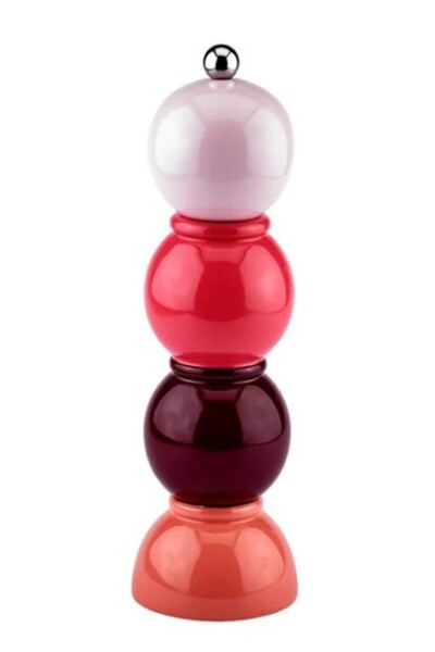 Addison Ross Pink Multi Bob Salt or Pepper Mill