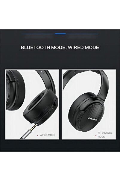 AWEI A780BL Noise Cancelling Bluetooth 5.1 Over-Ear Headphones