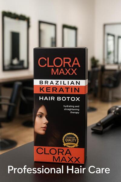 Cloramaxx Besleyici Onarıcı Brazılan Keratin Botoks Etkili Yoğun Saç Bakım te...