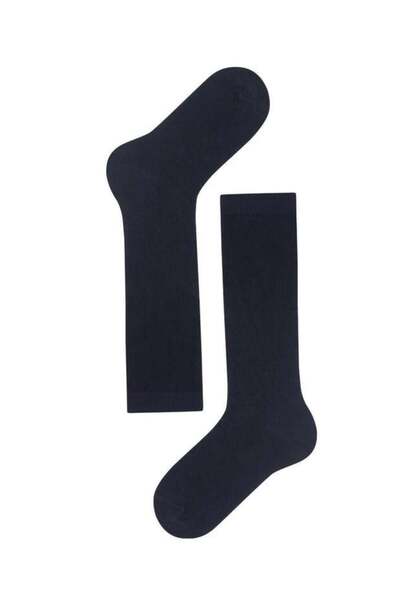 BONY SOCKS Семейни детски чорапи под коляното, тъмносини