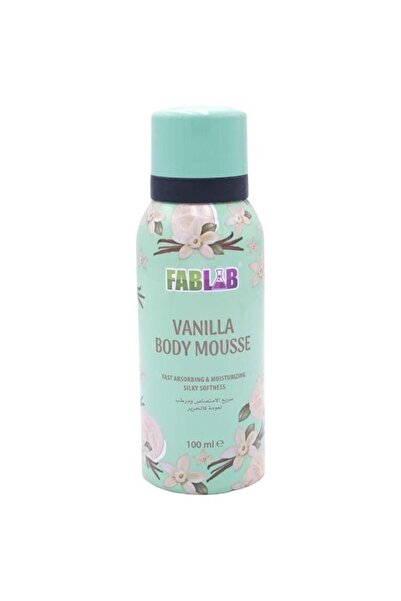 Fab lab بودى موس معطر للجسم بالفانيلا من فاب لاب - 100 مل