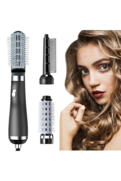 zola 3in1 hair dryer, drying/curling/stretching, black, 3-step control, fast heating, 230 V