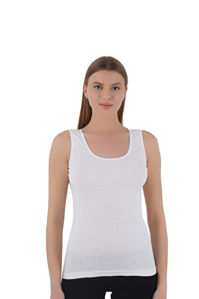 CNT Women's 1-Piece Ribbed Fabric Thick Strap Tank Top