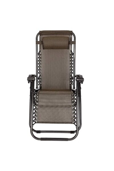 Artenova Set of 2 ArteNova garden chairs, foldable, cup tray, removable headrest, weight capacity 120kg