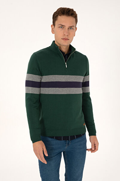U.S. Polo Assn. Men's Dark Green Sweater 50315034-Vr079