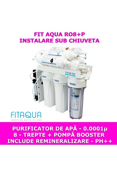 Fitaqua RO8-P Water Purifier - (Alkaline PH++)