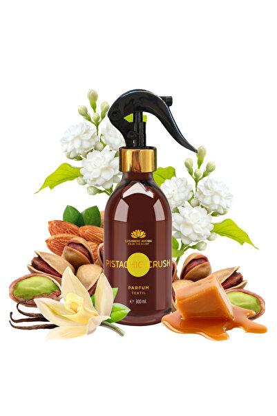 Cashmere Aroma Pistachio Crush – Parfum Textil cu Arome de Fistic & Caramel 300 ml