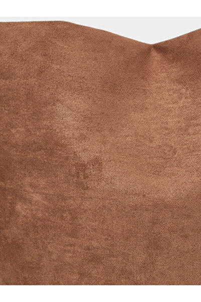 Styli Brown Suede Look Bucket Bag