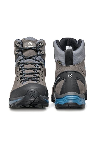 Scarpa Zg Trek Gore-Tex Outdoor Boots-Titanium-Lake Blue - 40.5