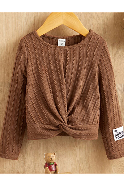 Sheya Shein blouse, brown