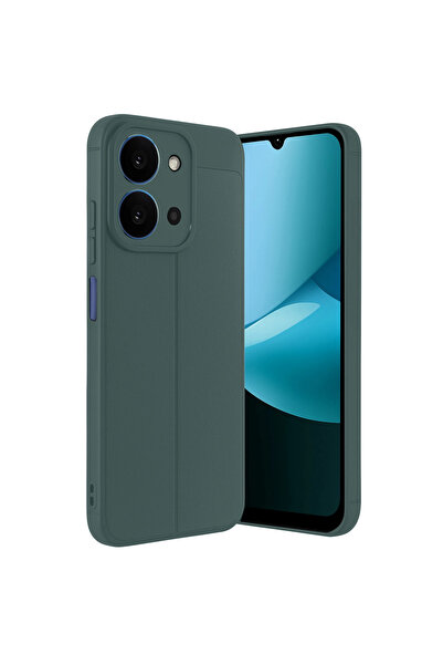 Twin Store غطاء ريدمي 15C 4G ذو التركيز التلقائي - أخضر داكن