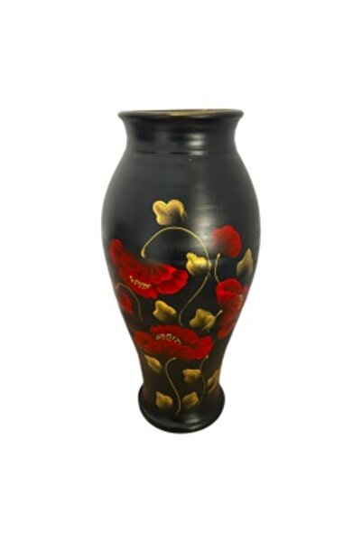 Ceramica Martinescu Large flower vase (poppies)