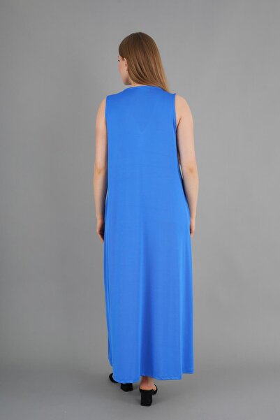 ALEXANDERGARDI V-Neck Pocket Detailed Maxi Dress