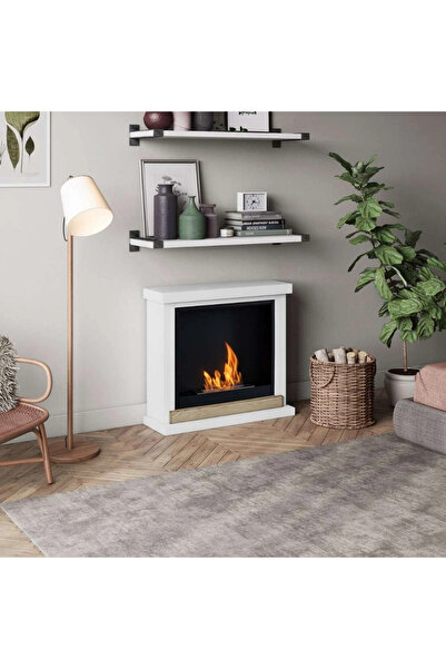 tagu Hagen Pure White FreeFlame bioethanol fireplace