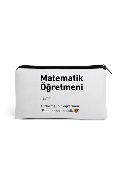 daystore Öğretmenler Serisi Clutch - Kalemlik - Makyaj Çantası (Çok amaçlı el çantası)