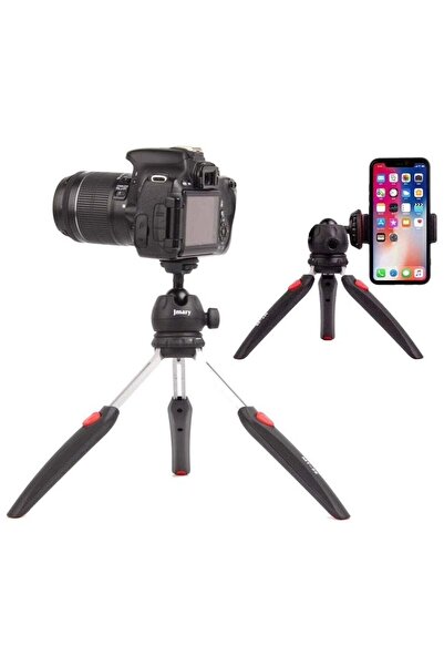 Beauenty حامل ثلاثي القوائم MT-35 صغير الحجم قابل للطي والتمديد للهواتف المحمولة وكاميرات DSLR