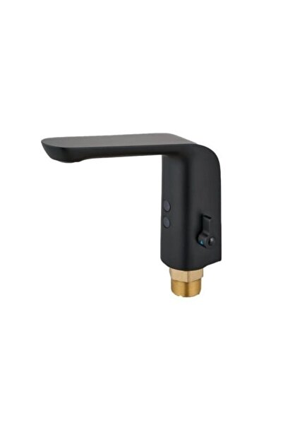 Smack Baterie de chiuvetă cu senzor TouchFlow, 6V/220V, neagră