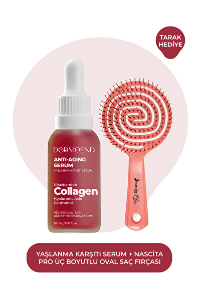 Dermoend سيروم مضاد للشيخوخة ومشط