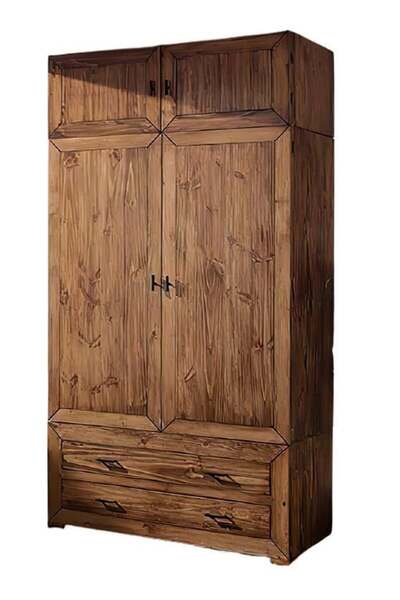 Bamena Wood Khome Ahşap Gardrop