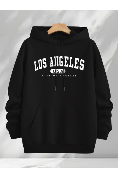 uyguntarz Multi-Colored Printed Hooded Sweatshirt 3-Pack Deal