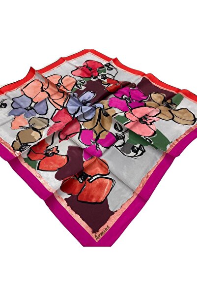 Armine Fuchsia Tivil Svila šal IST 8914 - 13