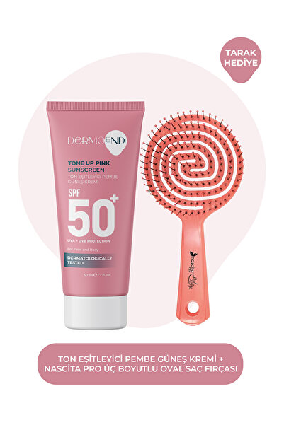 Dermoend Tone Equalizing Sunscreen and Comb