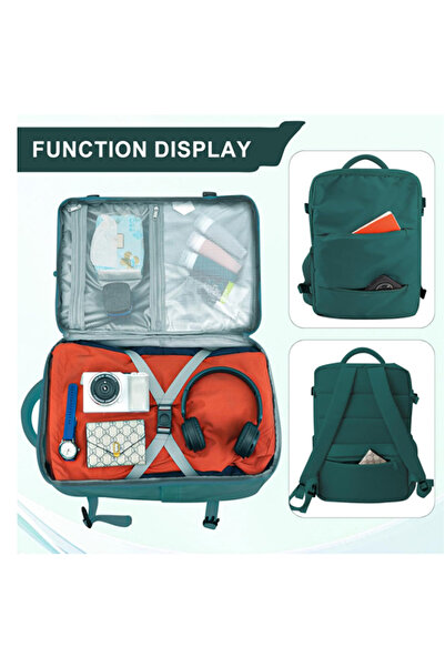 EHOME Backpack 40x20x25 Ryanair, Travel Backpack for Women Men, Personal Item Carry on Backpack